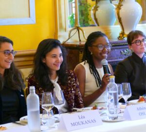 Namatai Kwekweza, Clémence Godineau, Léa Moukanas et Athénaïs Oslati