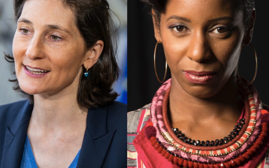 Amélie Oudéa-Castéra et Malia Metella